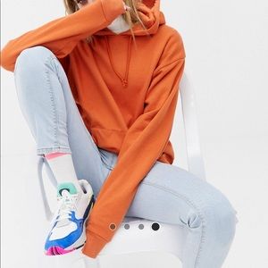 Colussion Hoodie ASOS in terracotta XS
